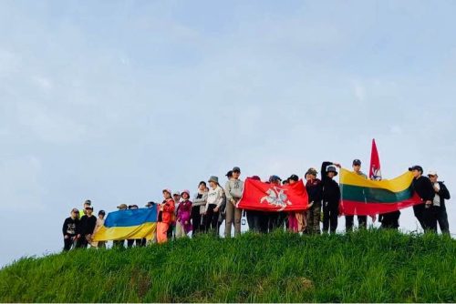 Unikalioje birutiečių vasaros stovykloje dalyvavo ir Ukrainos karių vaikai Stovykla Mes Lietuvai 2022