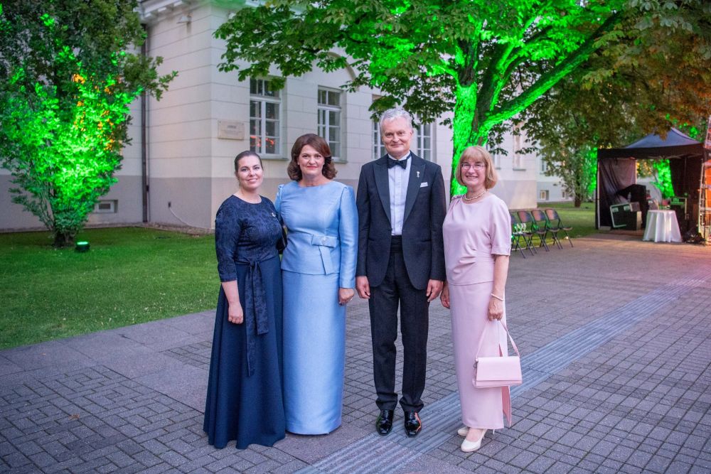 Birutietės dalyvavo Gitano Nausėdos antrosios kadencijos inauguracijoje