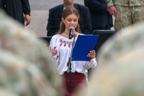 Stovykloje Ukrainos gynėjų vaikams