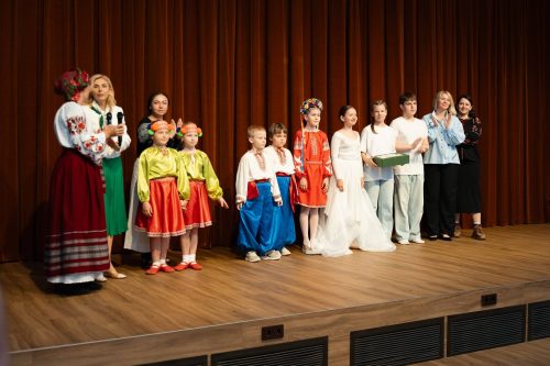 Ukrainos gynėjų vaikai stovykloje
