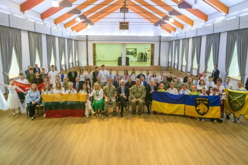 Stovykla Ukrainos gynėjų vaikams