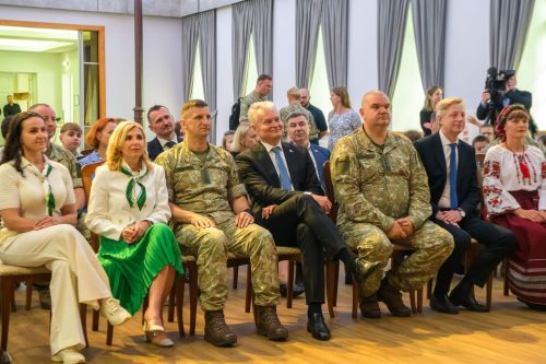 Stovykla Ukrainos gynėjų vaikams