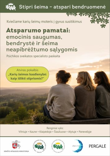projektas „Stipri šeima – atspari bendruomenė"